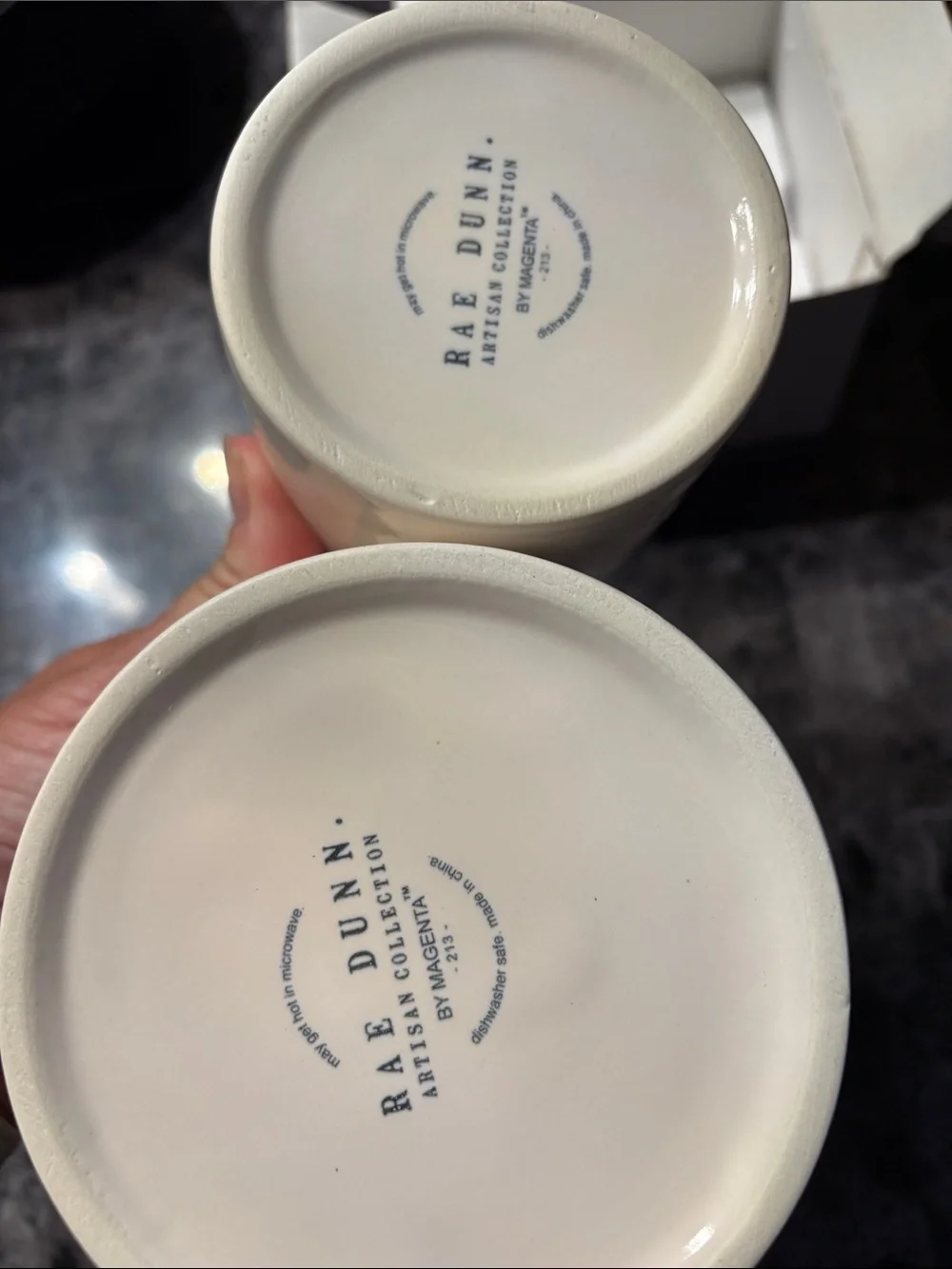 Rae Dunn White Ceramic 'SALSA' & 'GUAC' Bowls with Bamboo Spoons